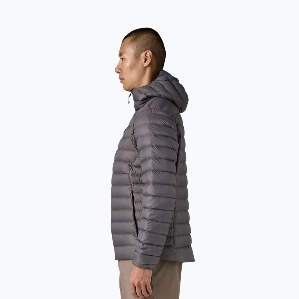 Куртка мужская Patagonia Down Sweater Hoody forge grey w/forge grey