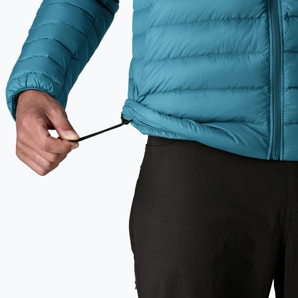 Куртка мужская Patagonia Down Sweater Hoody glacial blue