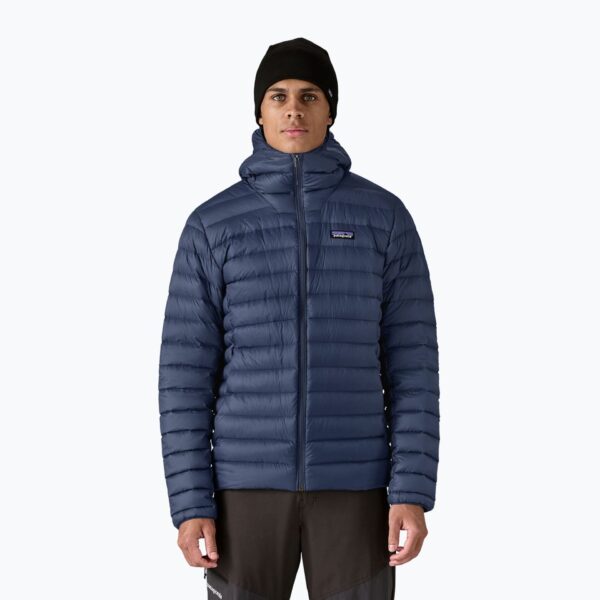 Куртка мужская Patagonia Down Sweater Hoody new navy