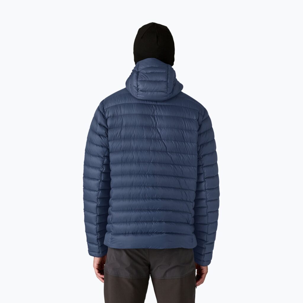 Куртка мужская Patagonia Down Sweater Hoody new navy