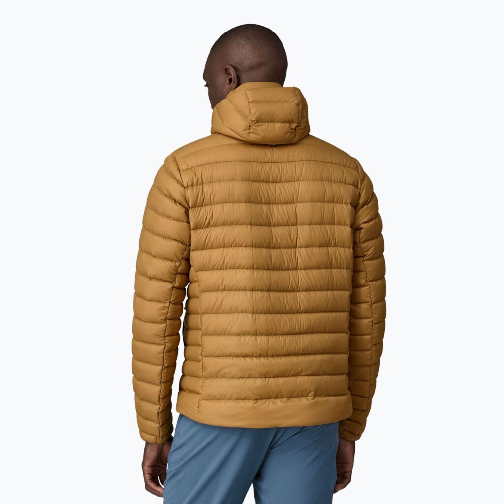 Куртка мужская Patagonia Down Sweater Hoody rapotor brown