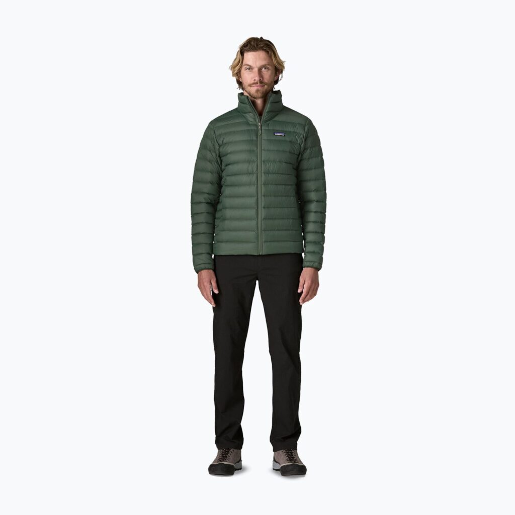 Куртка мужская Patagonia Down Sweater treeline green