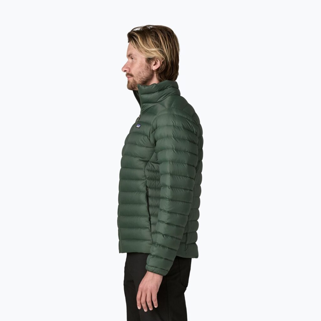 Куртка мужская Patagonia Down Sweater treeline green