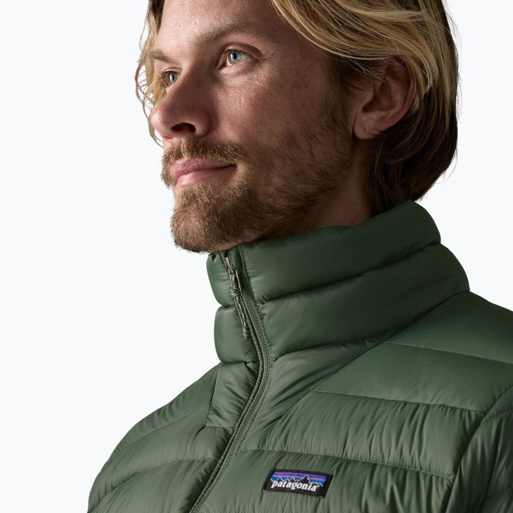 Куртка мужская Patagonia Down Sweater treeline green