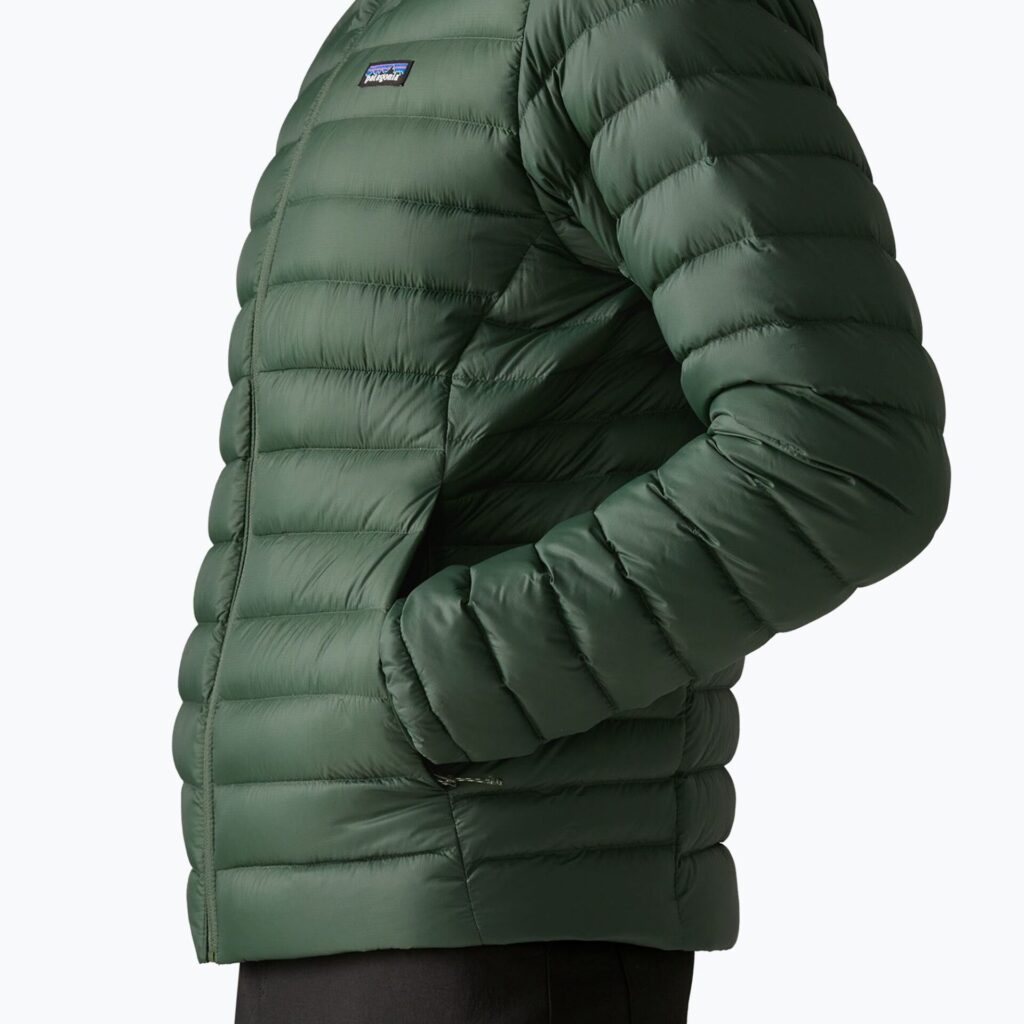 Куртка мужская Patagonia Down Sweater treeline green