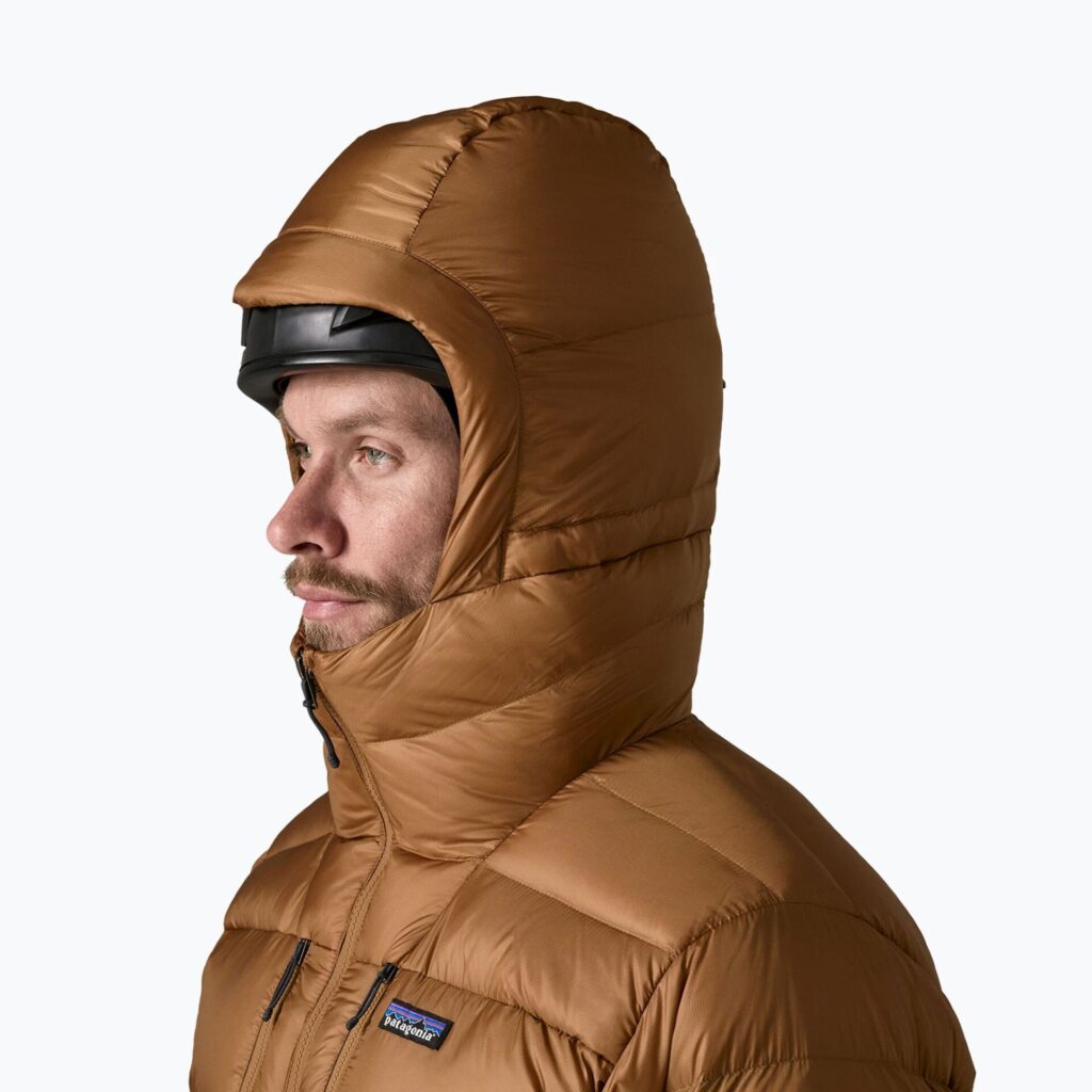 Куртка мужская Patagonia Fitz Roy Down Hoody deer brown