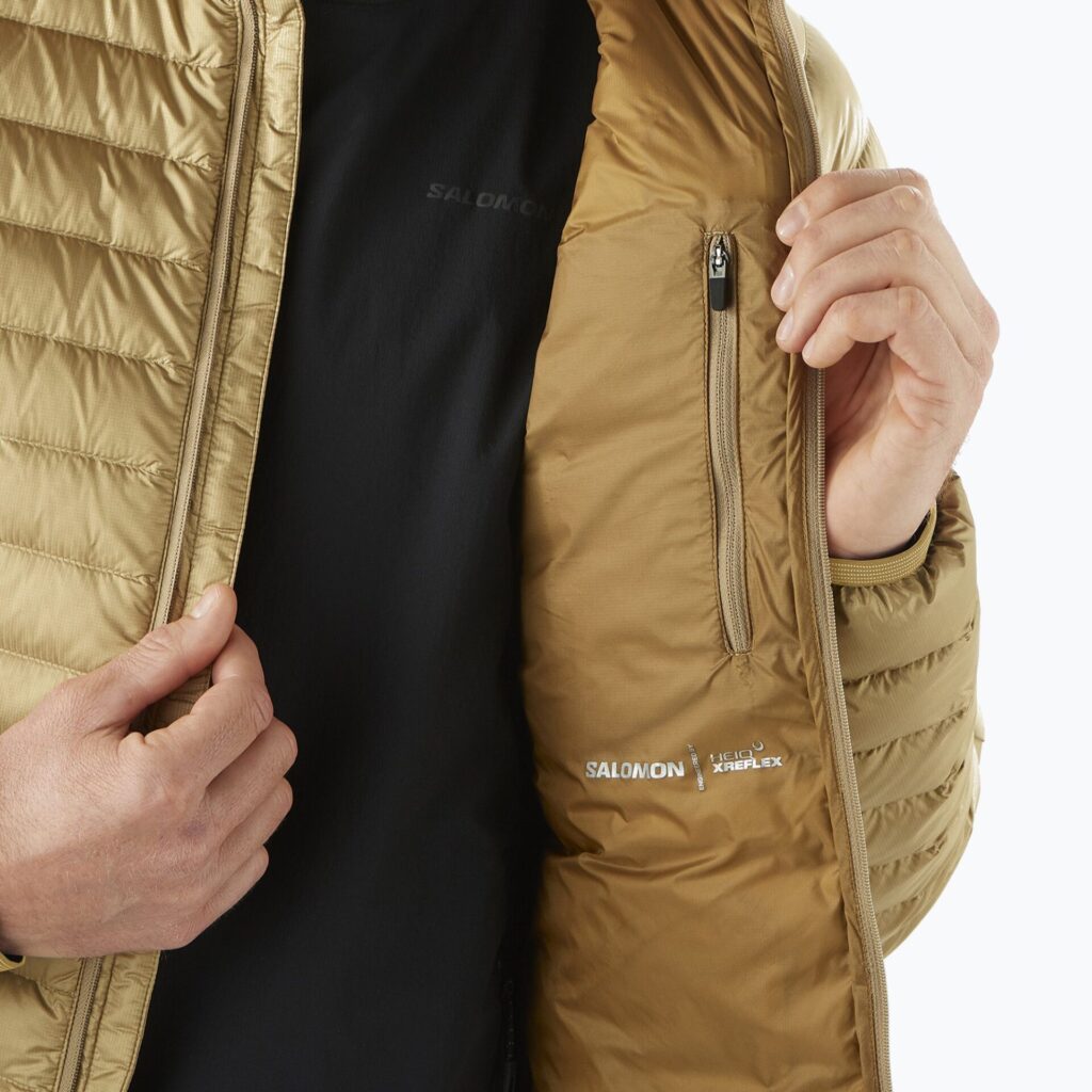 Мужская куртка Salomon Elixir Micro Down antique bronze