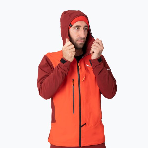 Куртка мужская Salewa Sella DST Hyb syrah/1500