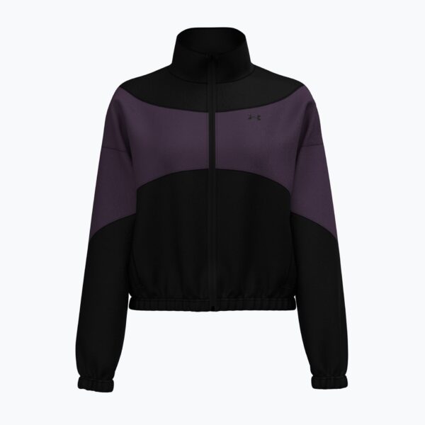 Kurtka treningowa damska Under Armour Rival Woven black/purple echo/black