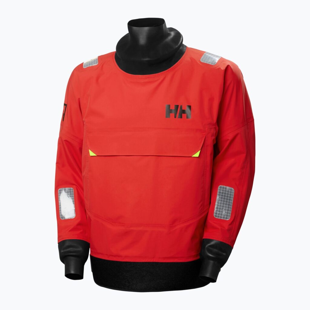 Куртка мужская Helly Hansen Aegir Race Light Smock 2.0 alert red