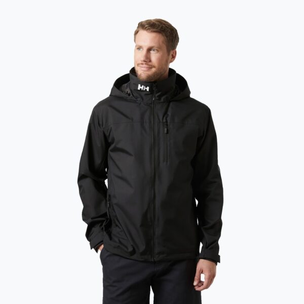 Куртка мужская Helly Hansen Crew Hooded 2.0 black