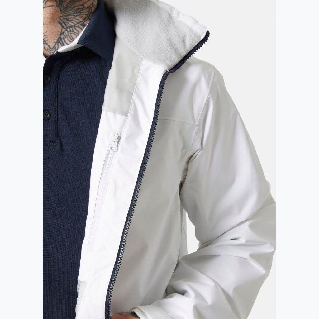 Куртка мужская Helly Hansen Crew Hooded 2.0 white