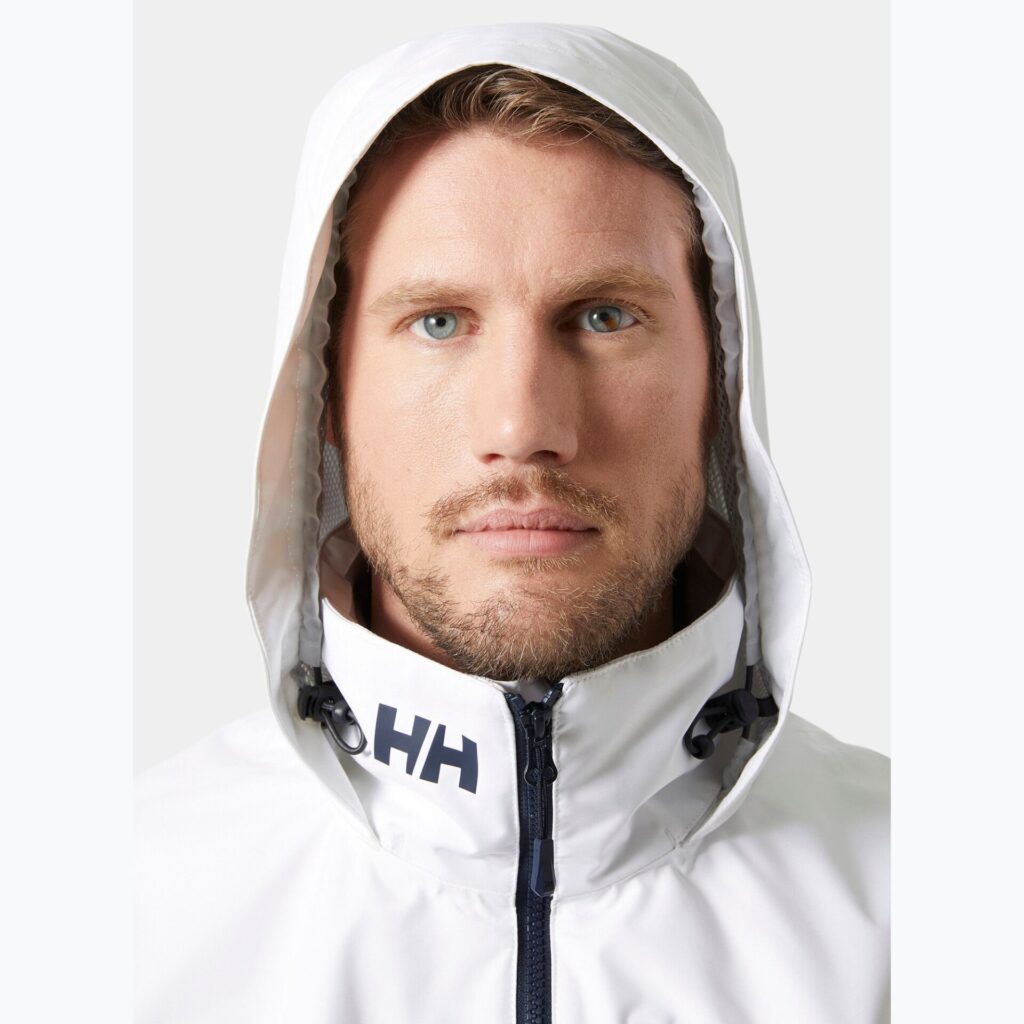 Куртка мужская Helly Hansen Crew Hooded 2.0 white