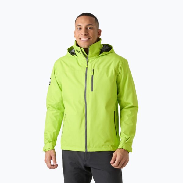 Куртка мужская Helly Hansen Crew Hooded Midlayer 2 luminous green