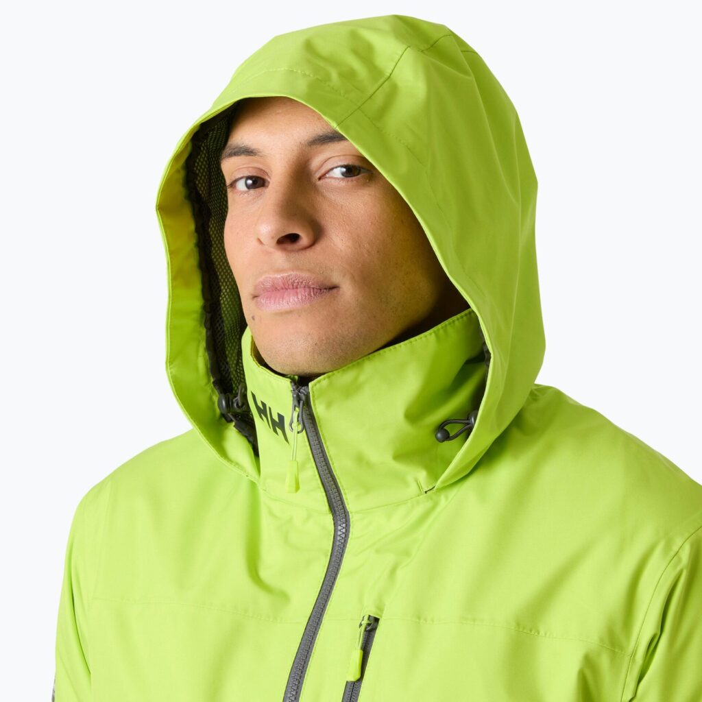 Куртка мужская Helly Hansen Crew Hooded Midlayer 2 luminous green