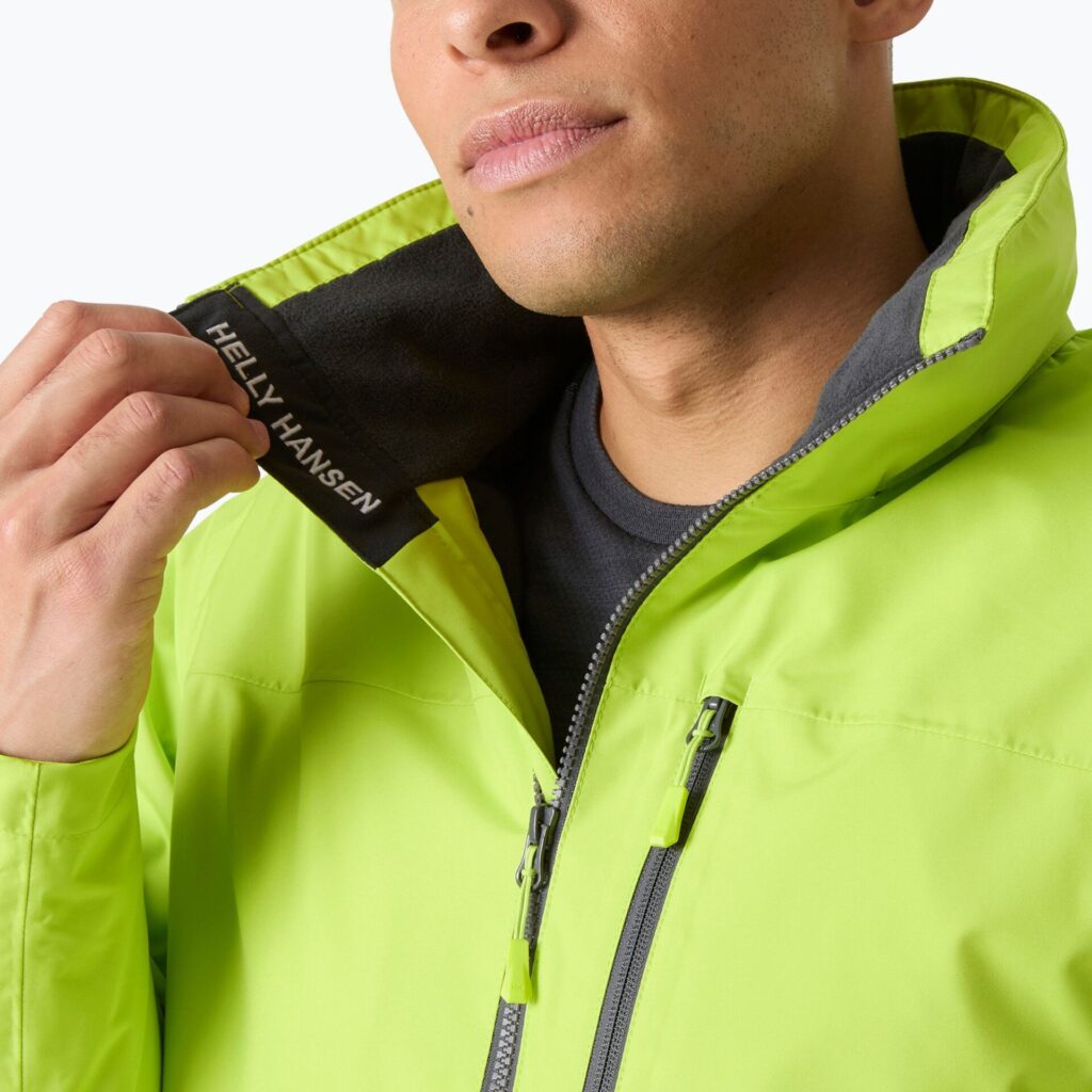 Куртка мужская Helly Hansen Crew Hooded Midlayer 2 luminous green