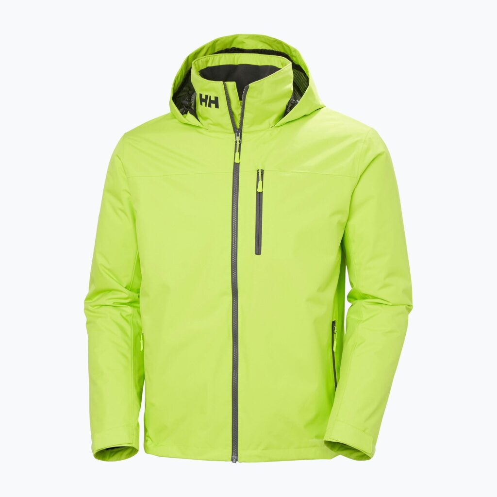 Куртка мужская Helly Hansen Crew Hooded Midlayer 2 luminous green