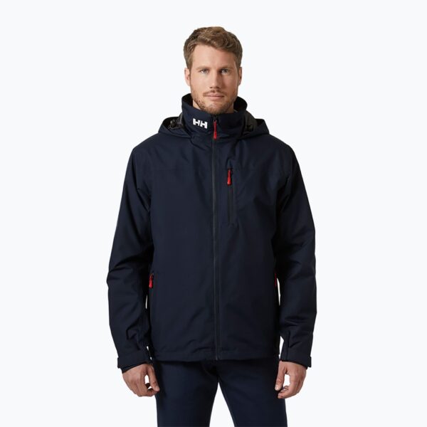 Куртка мужская Helly Hansen Crew Hooded Midlayer 2 navy