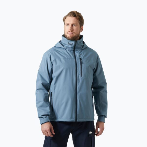 Куртка мужская Helly Hansen Crew Hooded Midlayer 2 washed navy