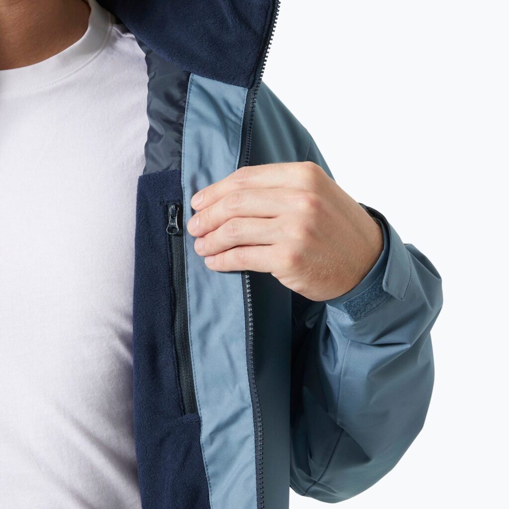 Куртка мужская Helly Hansen Crew Hooded Midlayer 2 washed navy
