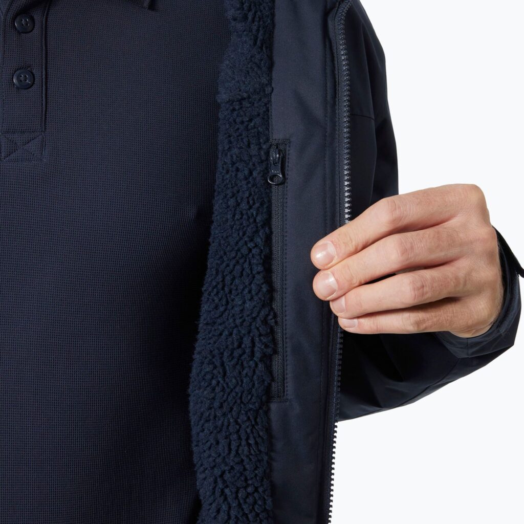 Куртка мужская Helly Hansen Crew Hooded Pile navy