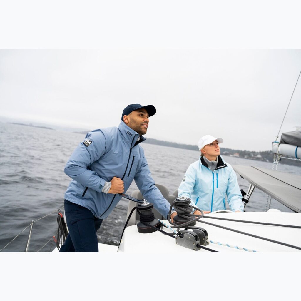 Куртка мужская Helly Hansen Crew Hooded Pile washed navy