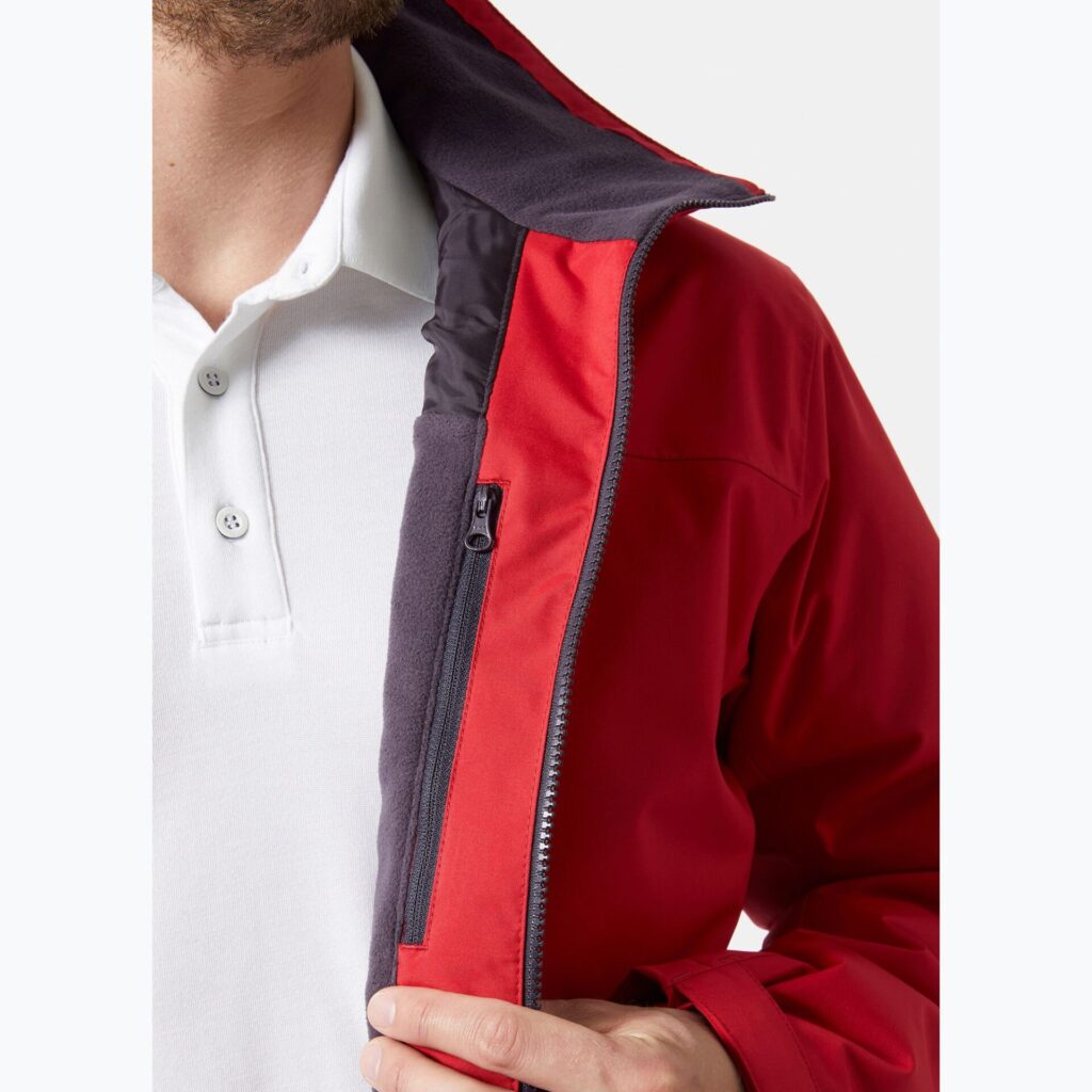 Куртка мужская Helly Hansen Crew Midlayer 2 red