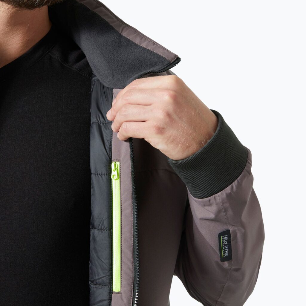 Куртка мужская Helly Hansen HP Racing Lifaloft Bomber sparrow grey