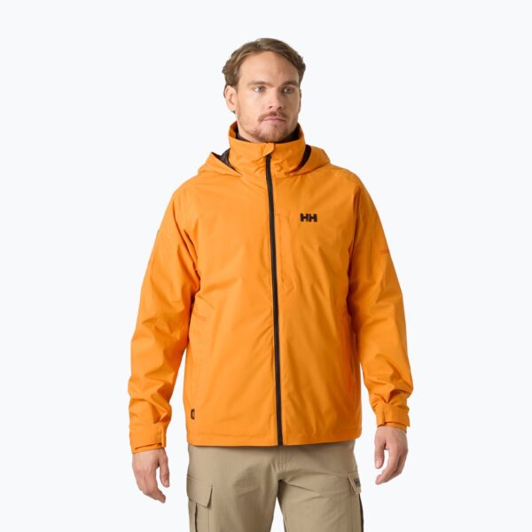 Куртка мужская Helly Hansen HP Racing Lifaloft Hood ignite orange