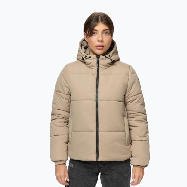 Куртка женская Pitbull Vista Quilted Hooded dark sand