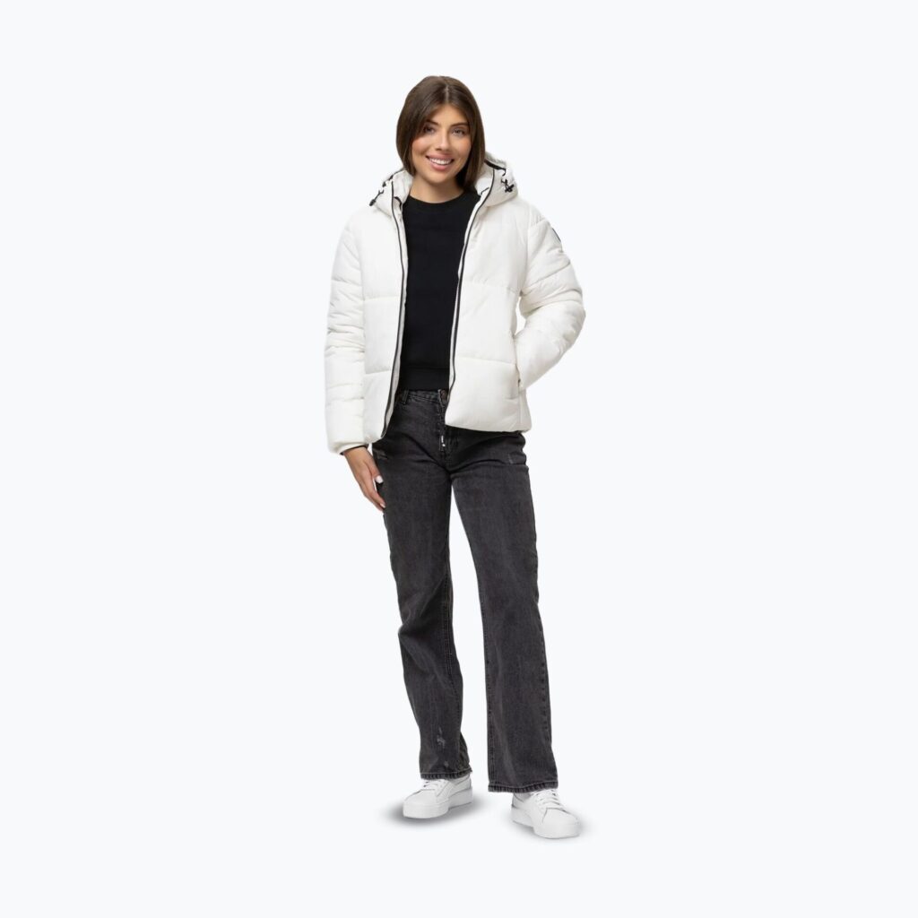 Куртка женская Pitbull Vista Quilted Hooded off white