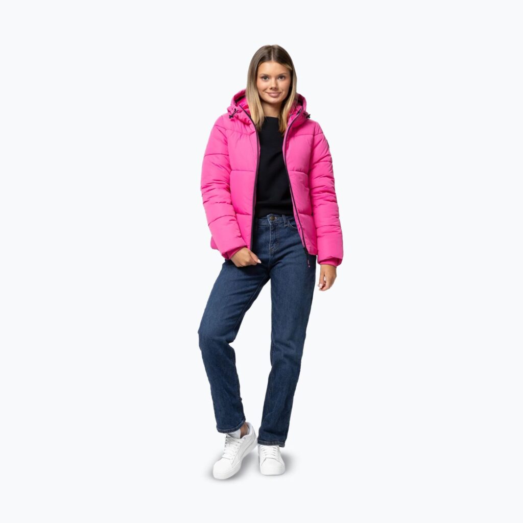 Куртка женская Pitbull Vista Quilted Hooded pink