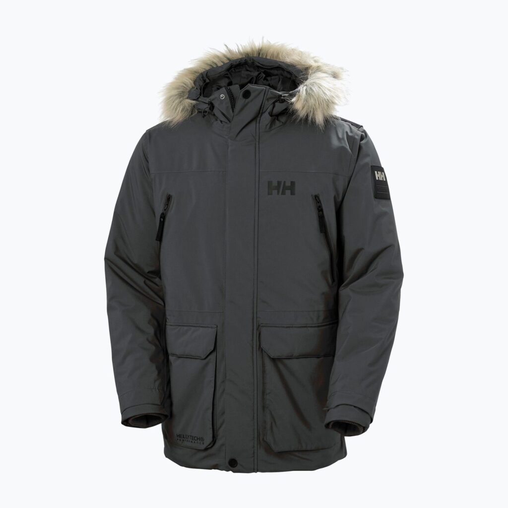 Куртка зимняя мужская Helly Hansen Reine Parka thunder grey