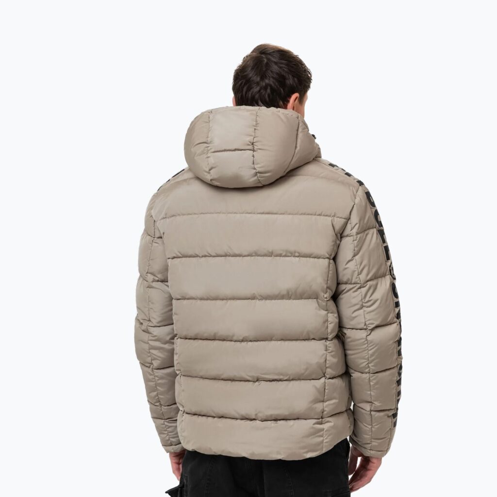 Куртка зимняя мужская Airway 4 Padded Hooded pale sand
