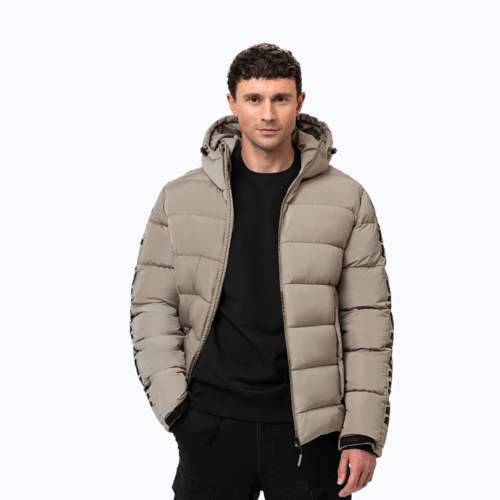 Куртка зимняя мужская Airway 4 Padded Hooded pale sand
