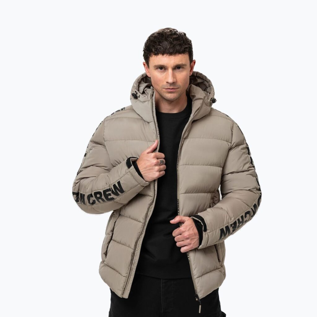Куртка зимняя мужская Airway 4 Padded Hooded pale sand