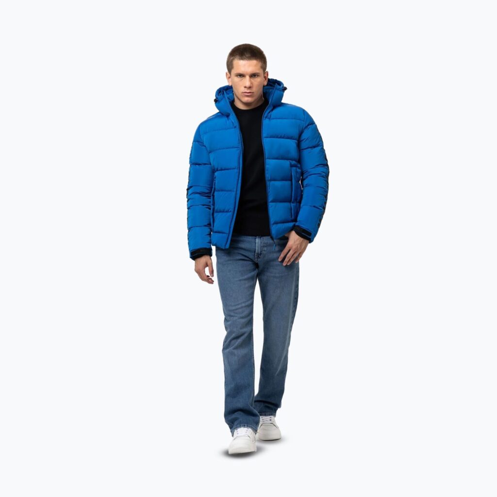 Куртка зимняя мужская Airway 4 Padded Hooded royal blue