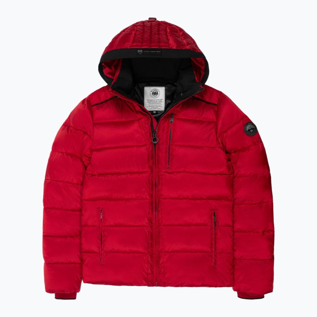 Куртка зимняя мужская Barles Ribstop Padded Hooded red