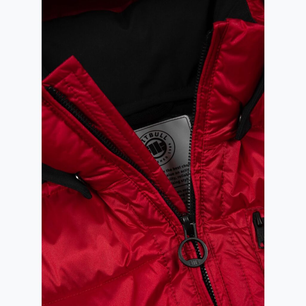 Куртка зимняя мужская Barles Ribstop Padded Hooded red