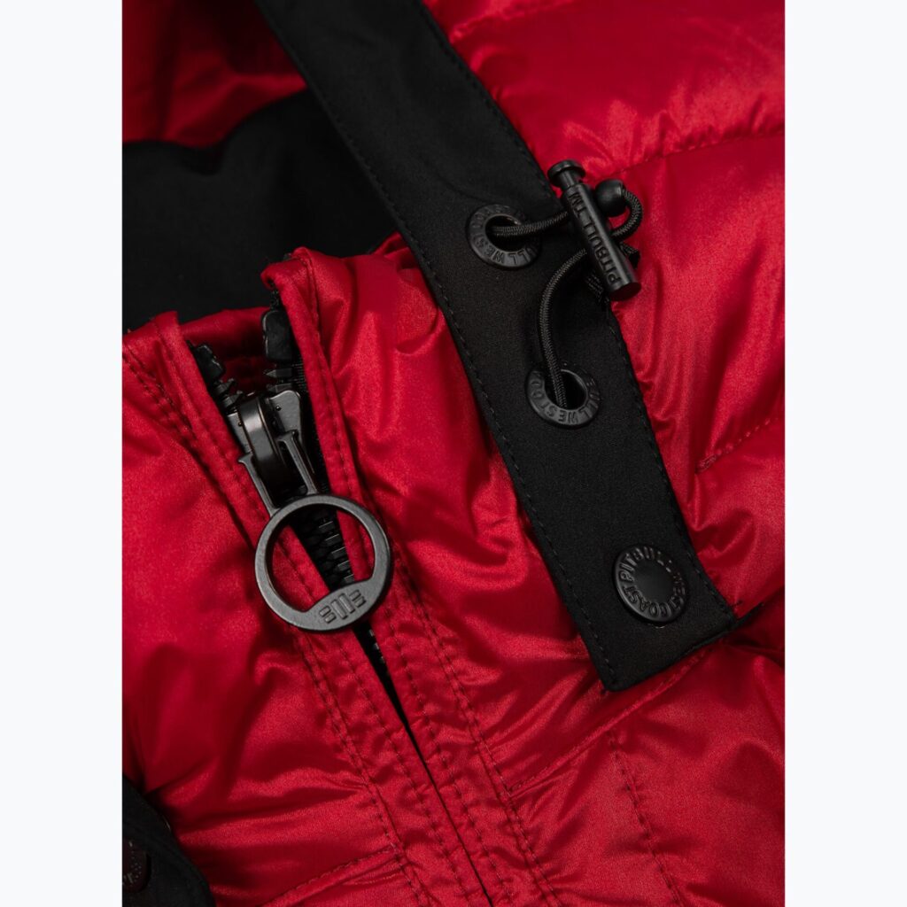 Куртка зимняя мужская Barles Ribstop Padded Hooded red