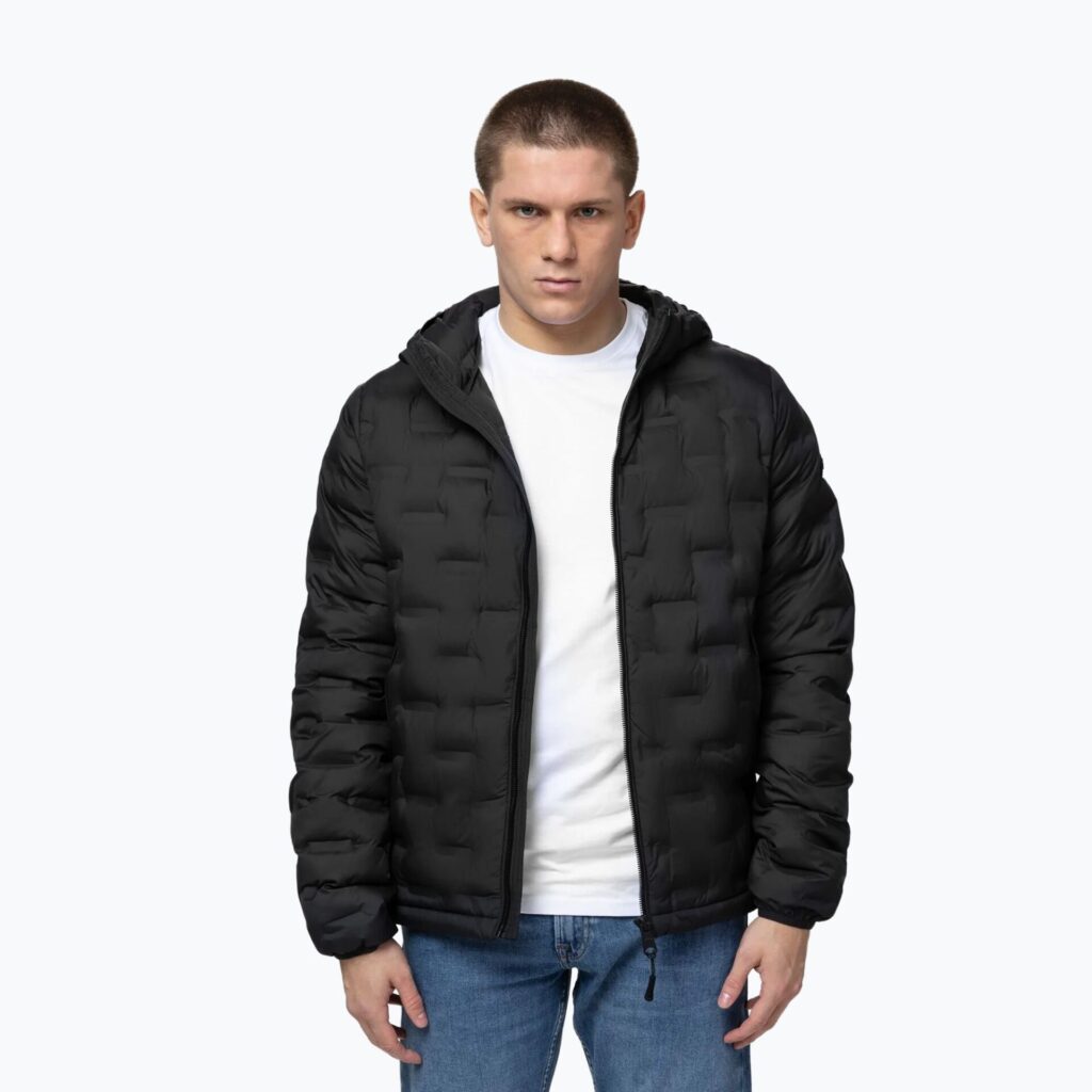 Куртка зимняя мужская Camino Quilted Hooded black