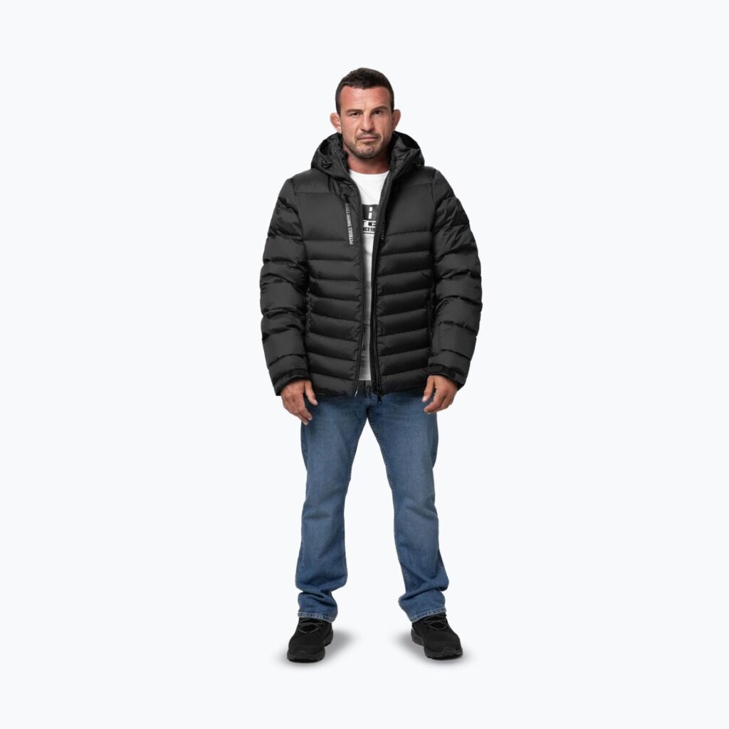 Куртка зимняя мужская Crestline Padded Hooded black
