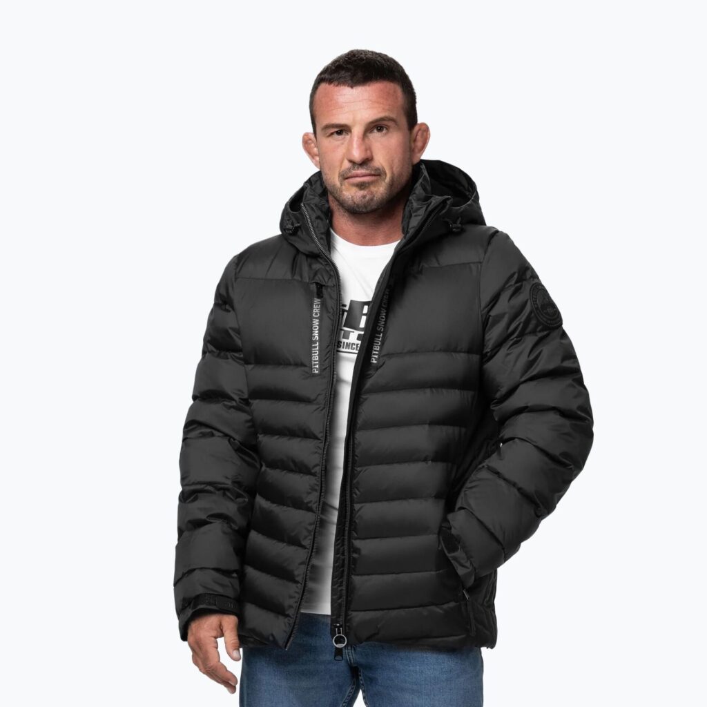 Куртка зимняя мужская Crestline Padded Hooded black