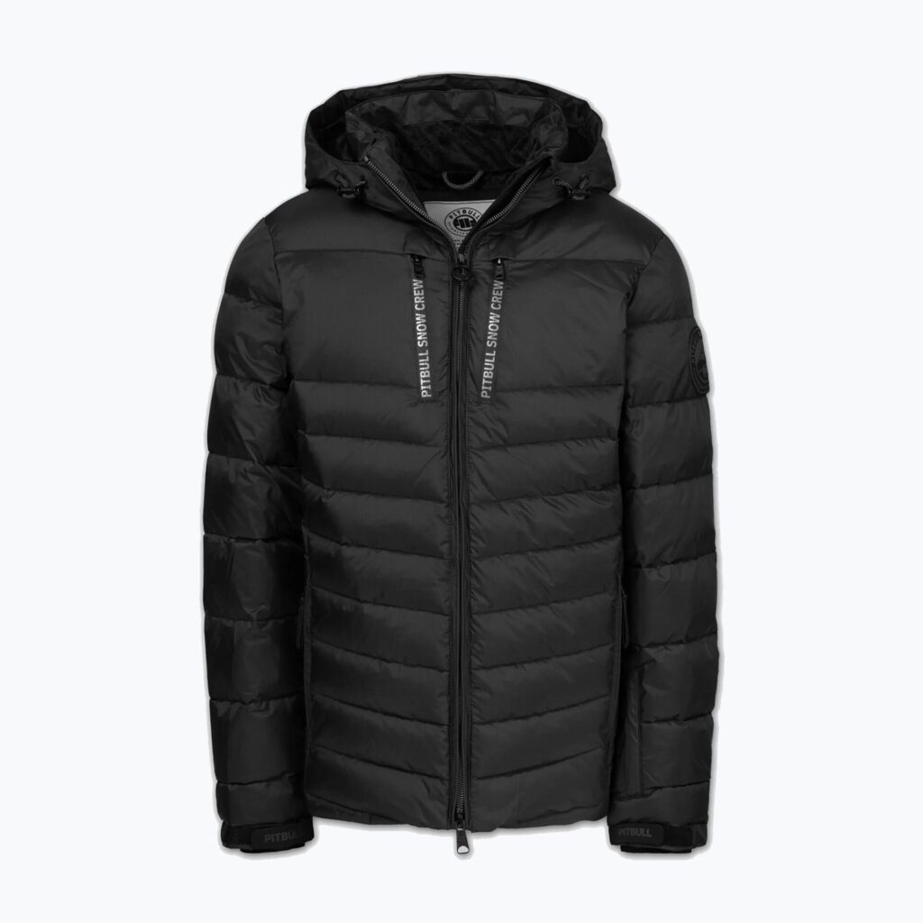 Куртка зимняя мужская Crestline Padded Hooded black