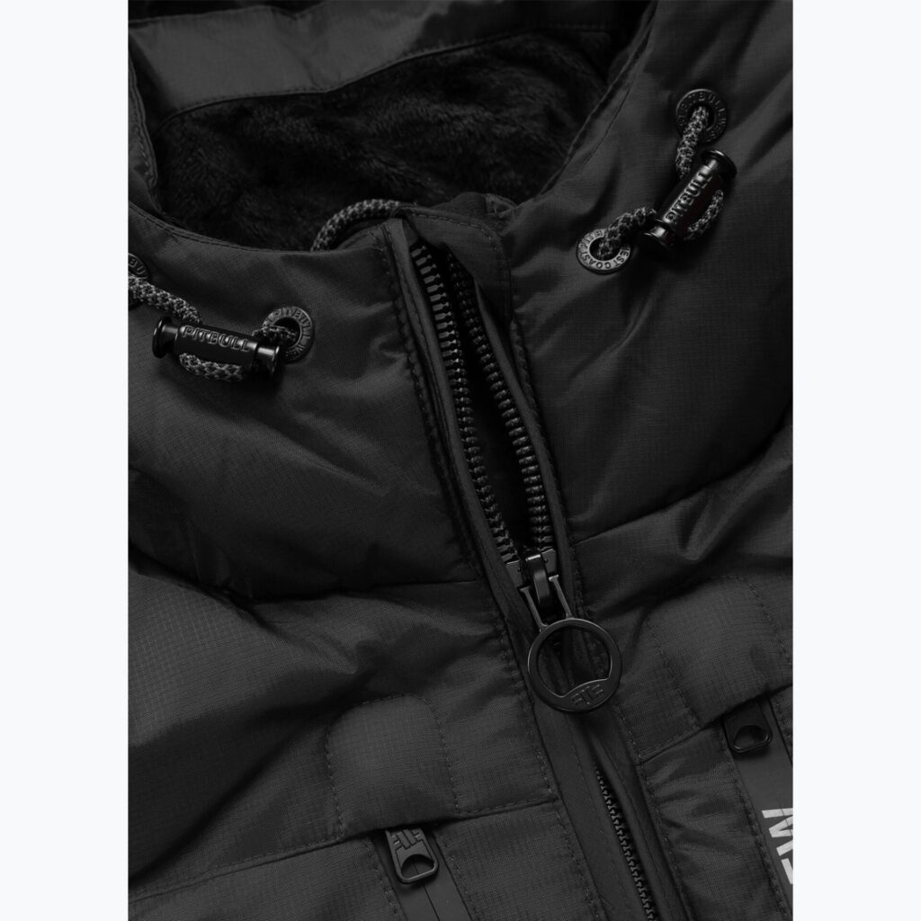 Куртка зимняя мужская Crestline Padded Hooded black