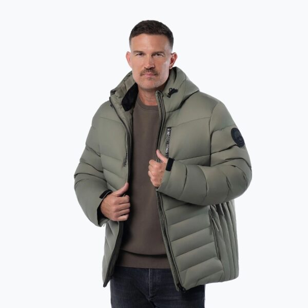 Куртка зимняя мужская Crestline Padded Hooded dusty salvia