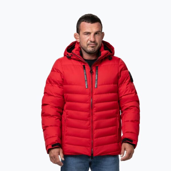 Куртка зимняя мужская Crestline Padded Hooded red