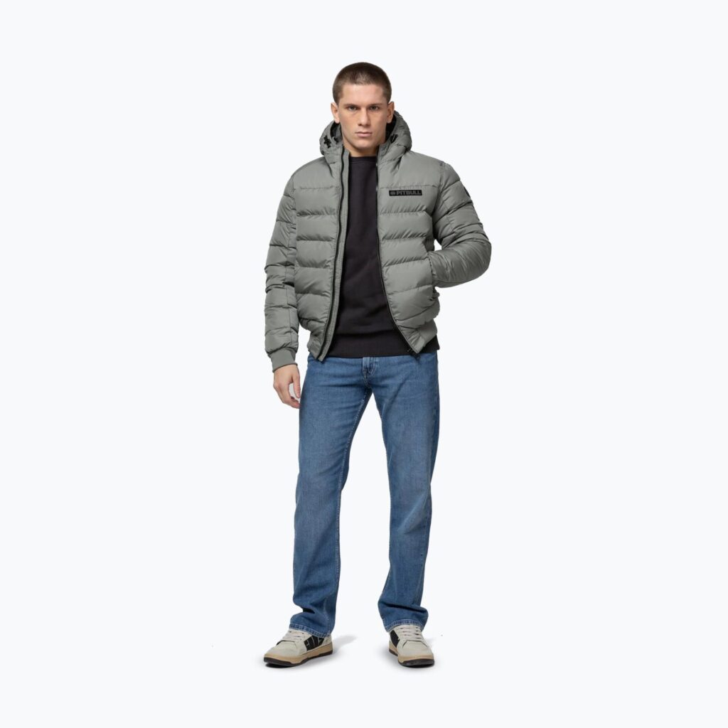 Куртка зимняя мужская Dillon Quilted Hooded dusty salvia