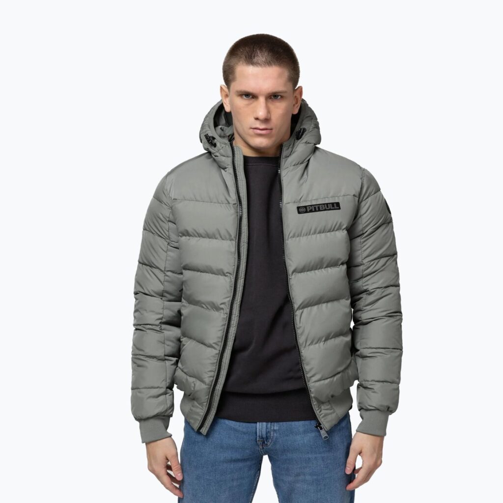 Куртка зимняя мужская Dillon Quilted Hooded dusty salvia