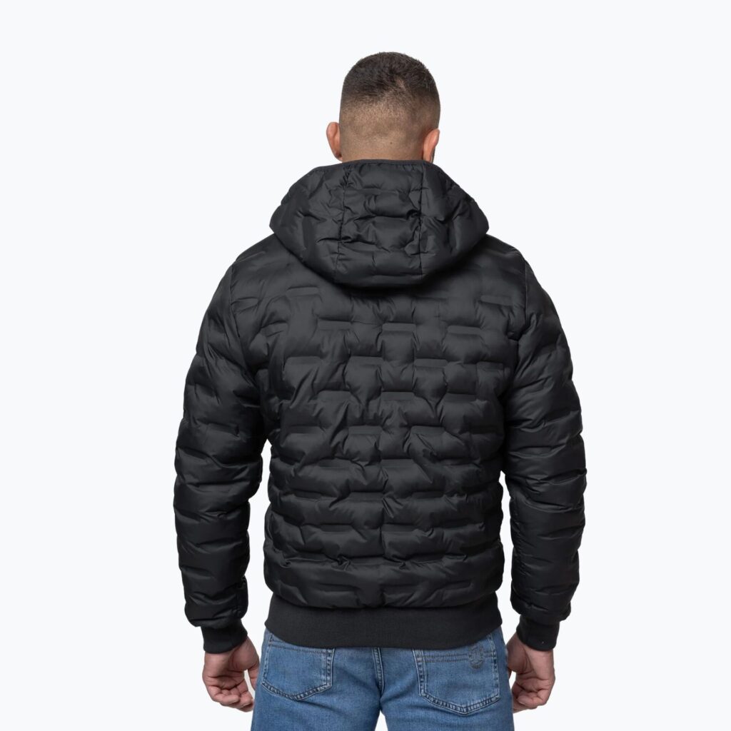 Куртка зимняя мужская Fisk Quilted Hooded black